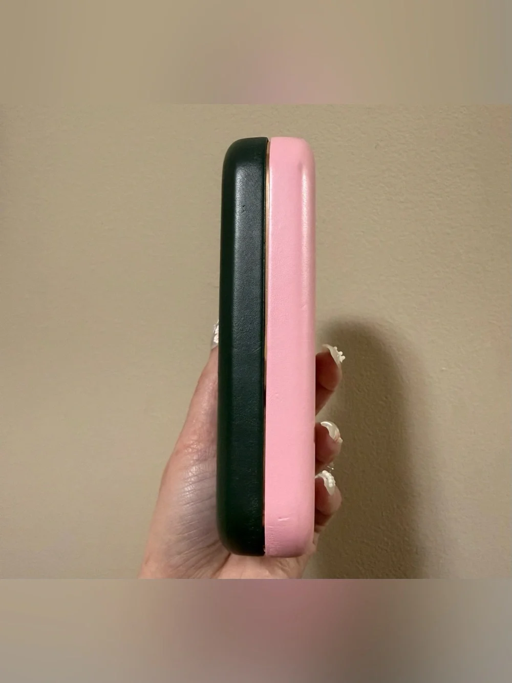 Kate Spade pink hard-shell eyeglass case